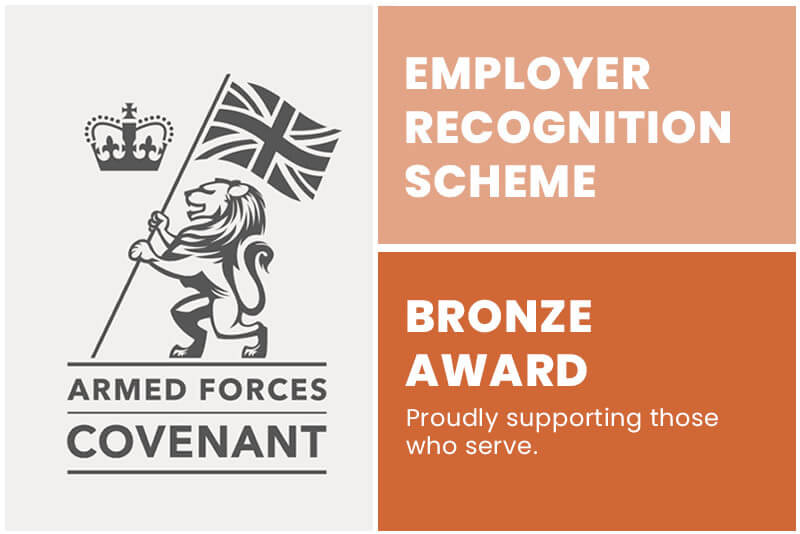 AFI receives an award from the Defence Employer Recognition Scheme