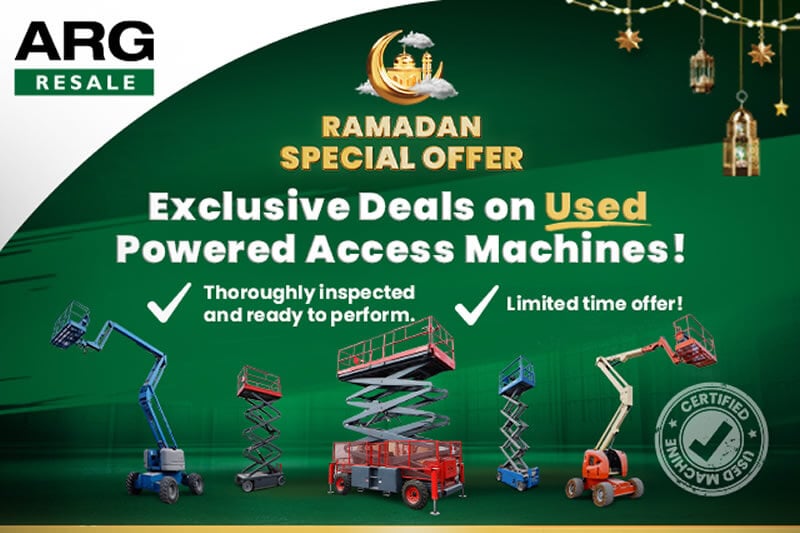 Special Ramadan Sales Offers on Quality Used Manlift Equipment Across the GCC