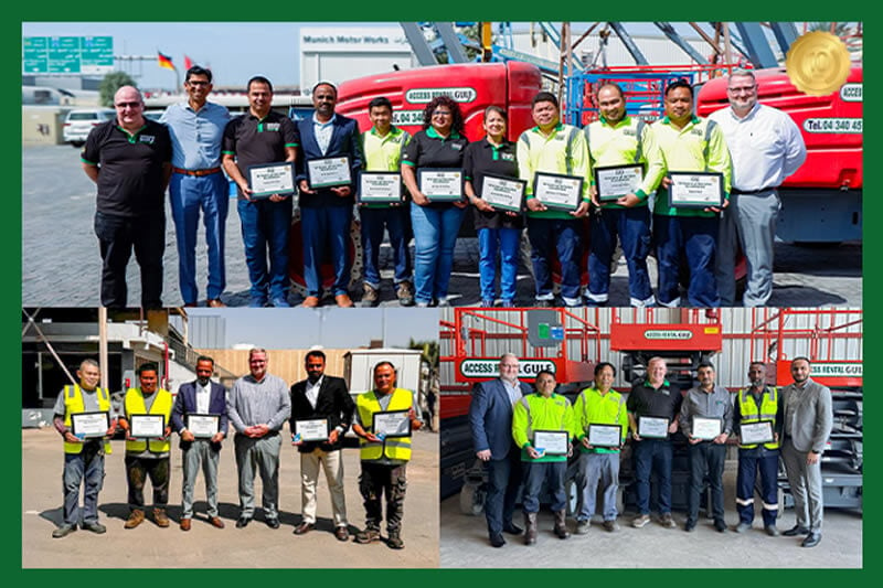 Access Rental Gulf Celebrates Employee Milestones with 10-Year Service Awards in UAE and KSA