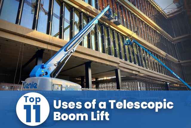 Top 11 Uses of a Telescopic Boom Lift