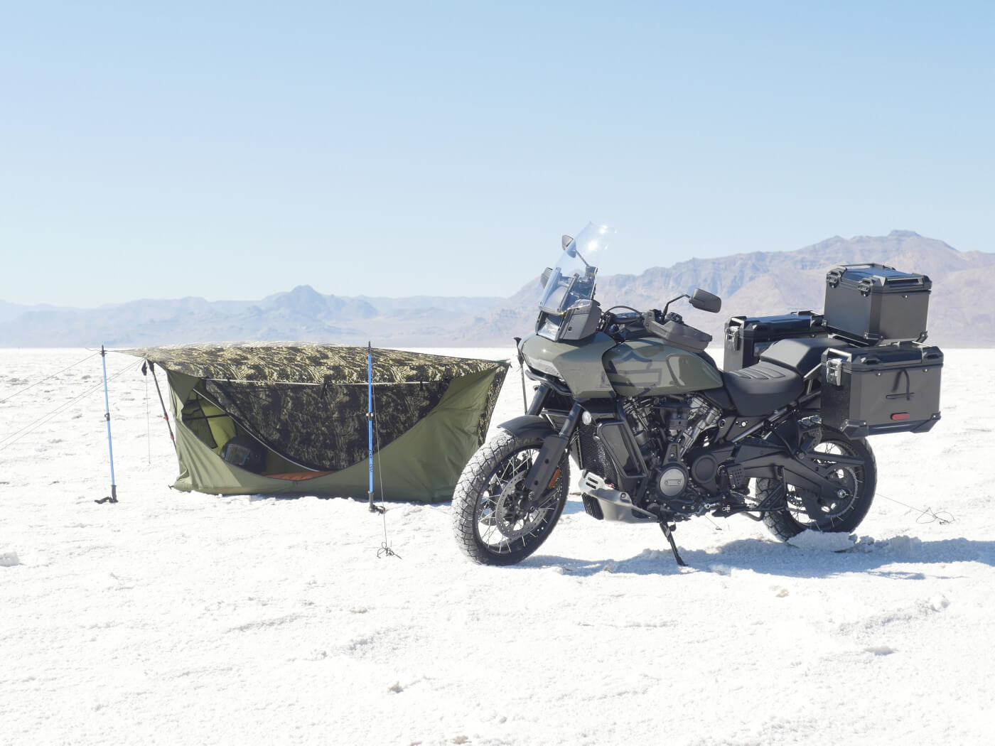 Best Camping Options for Adventure Touring Motorcycles