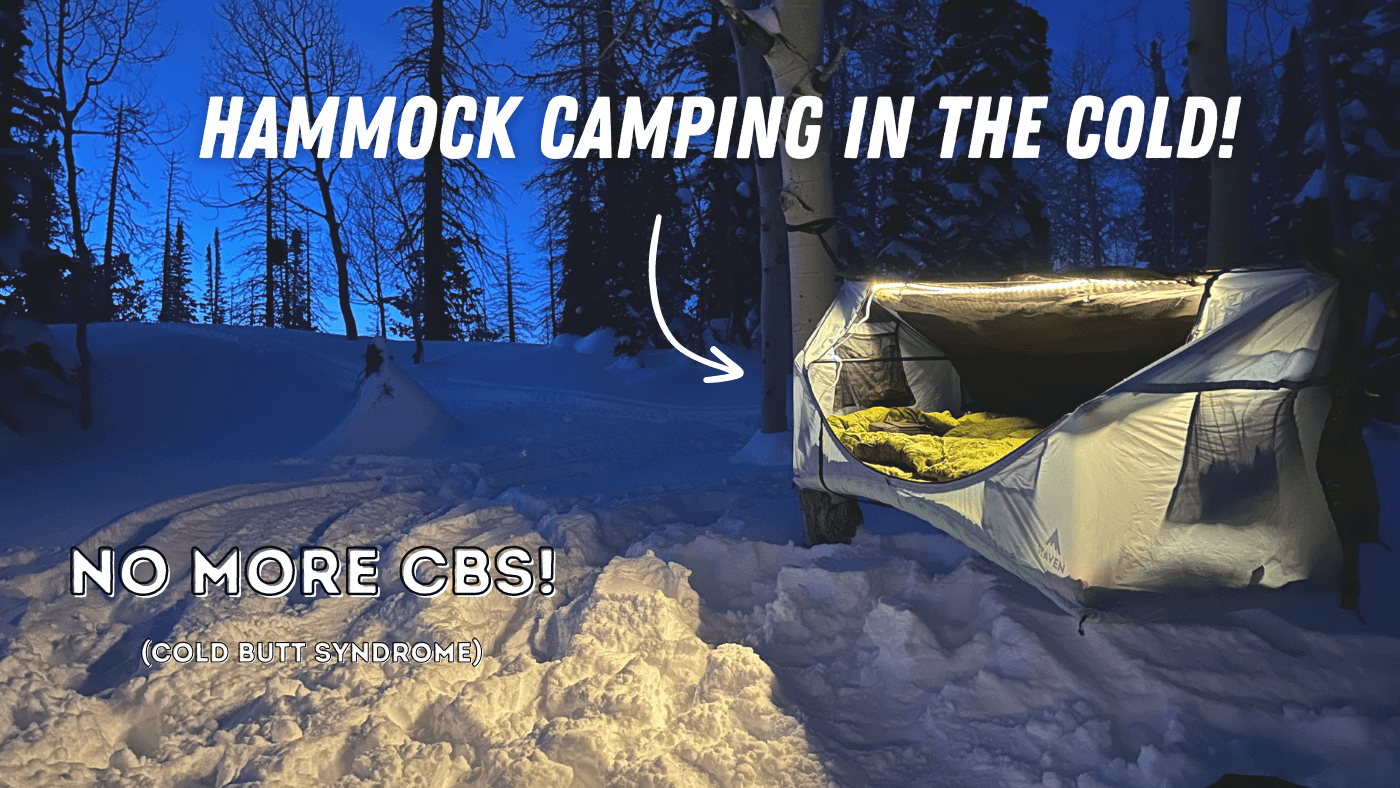 No More Cold Butt Syndrome!: How To Hammock Camp in the Cold