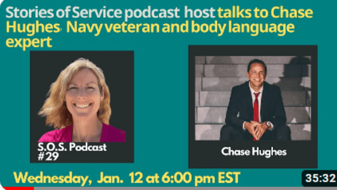 Navy veteran and body language expert | Chase Hughes