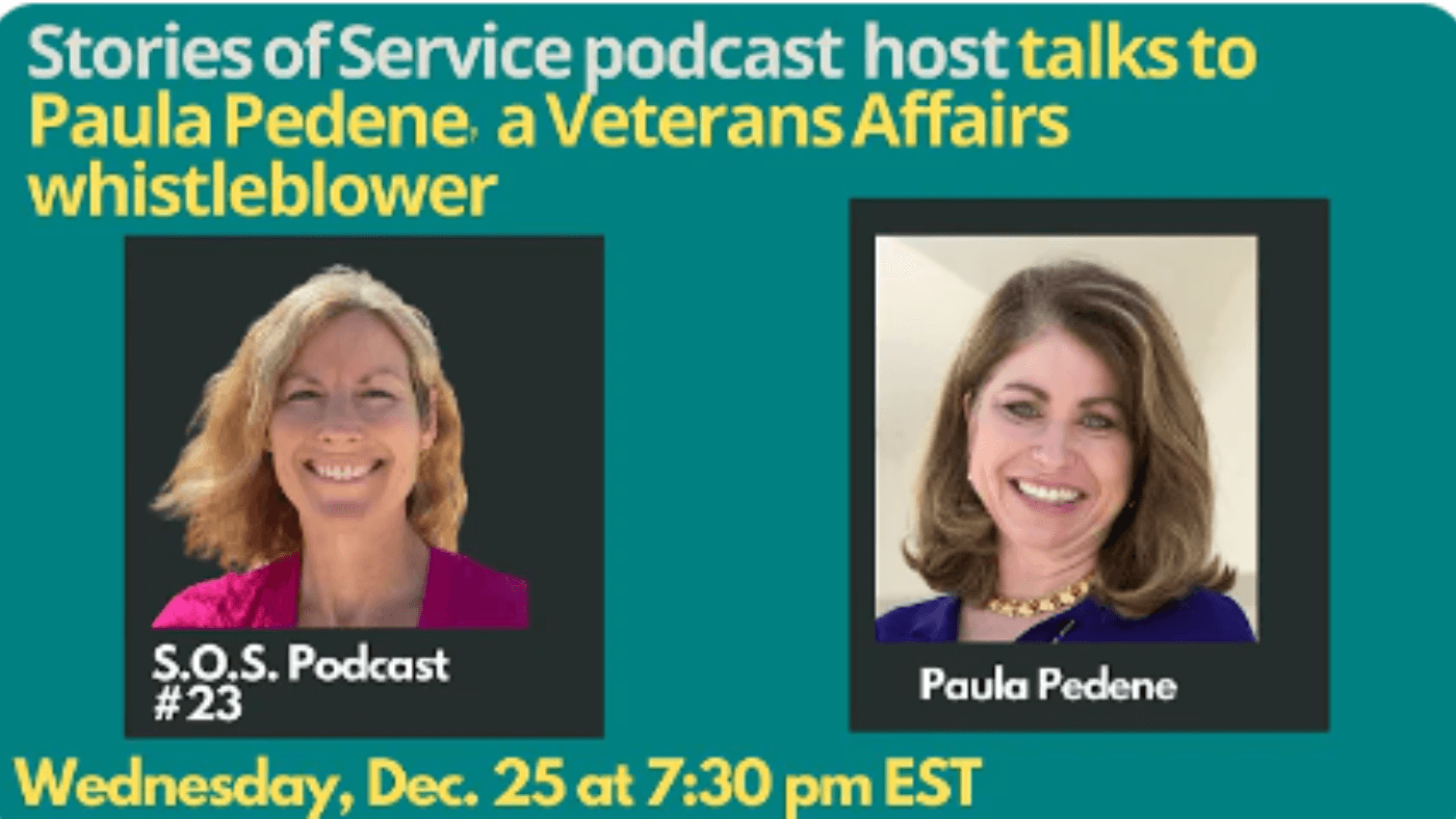 Veterans Affairs Whistleblower | Paula Pedene