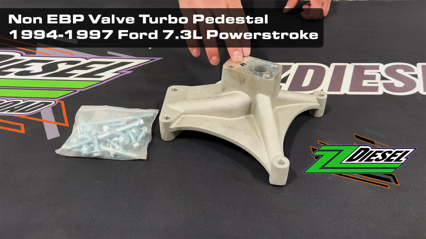 Non EBP Valve Turbo Pedestal, 1994-1997 Ford 7.3L Powerstroke