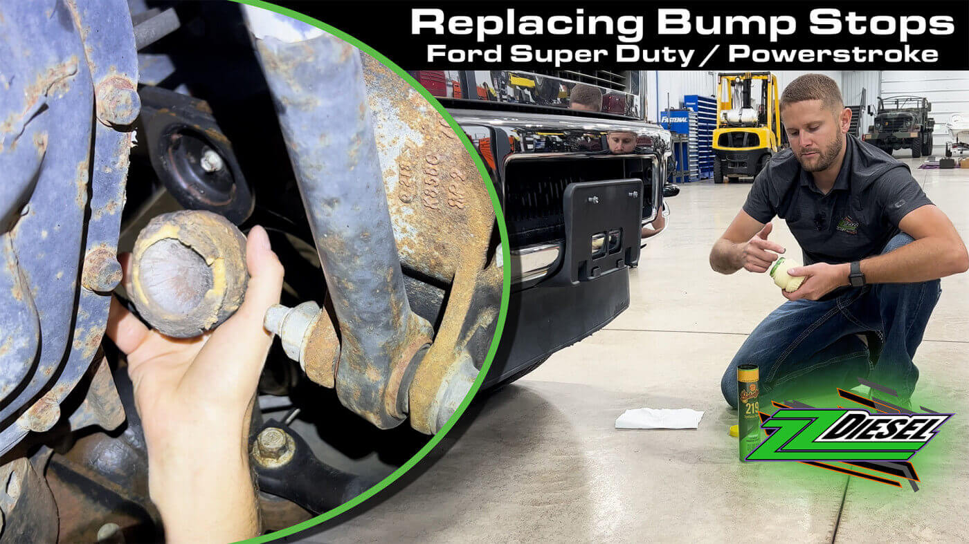 Replacing Bump Stops, Ford Super Duty / Powerstroke Diesel