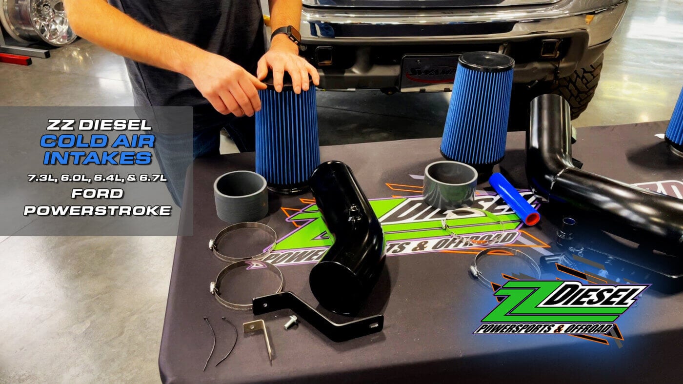 ZZ Diesel Cold Air Intake Kits for Ford Powerstrokes