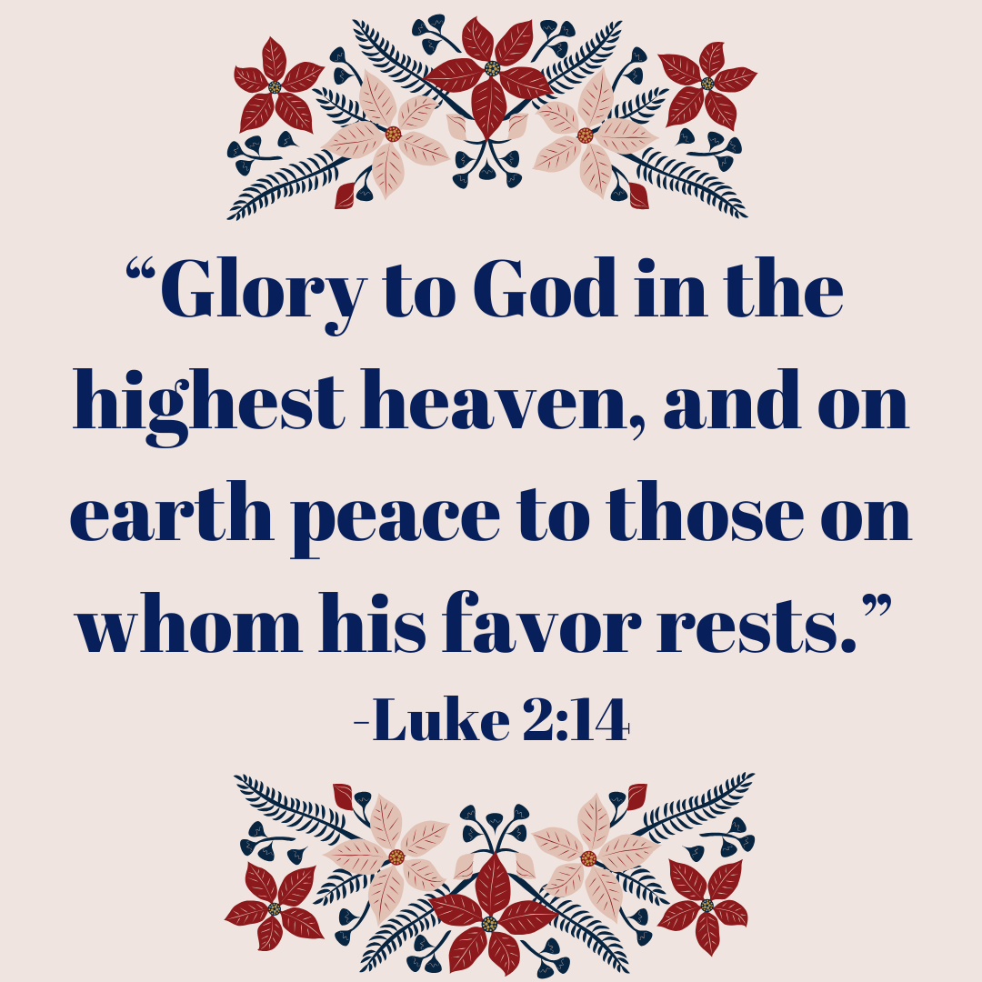 Luke 2:13-18 - A Prayer Of Glory To God