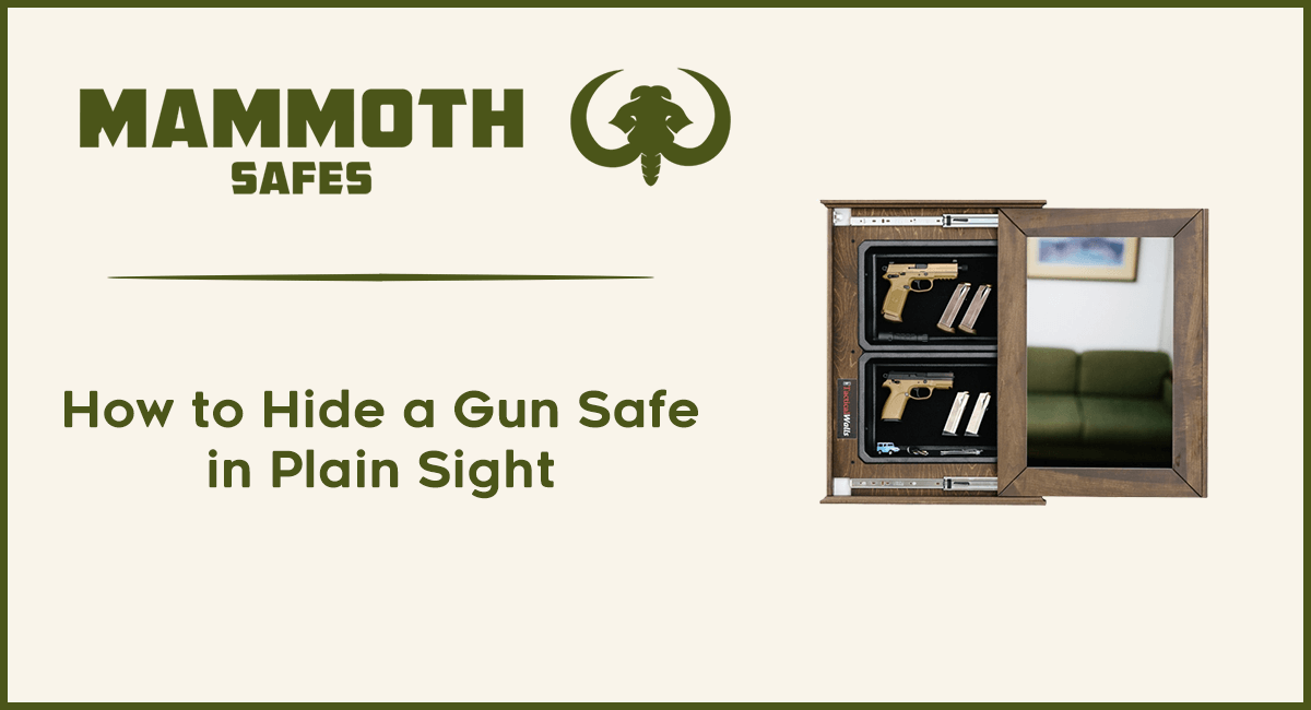 How to Hide a Gun Safe in Plain Sight