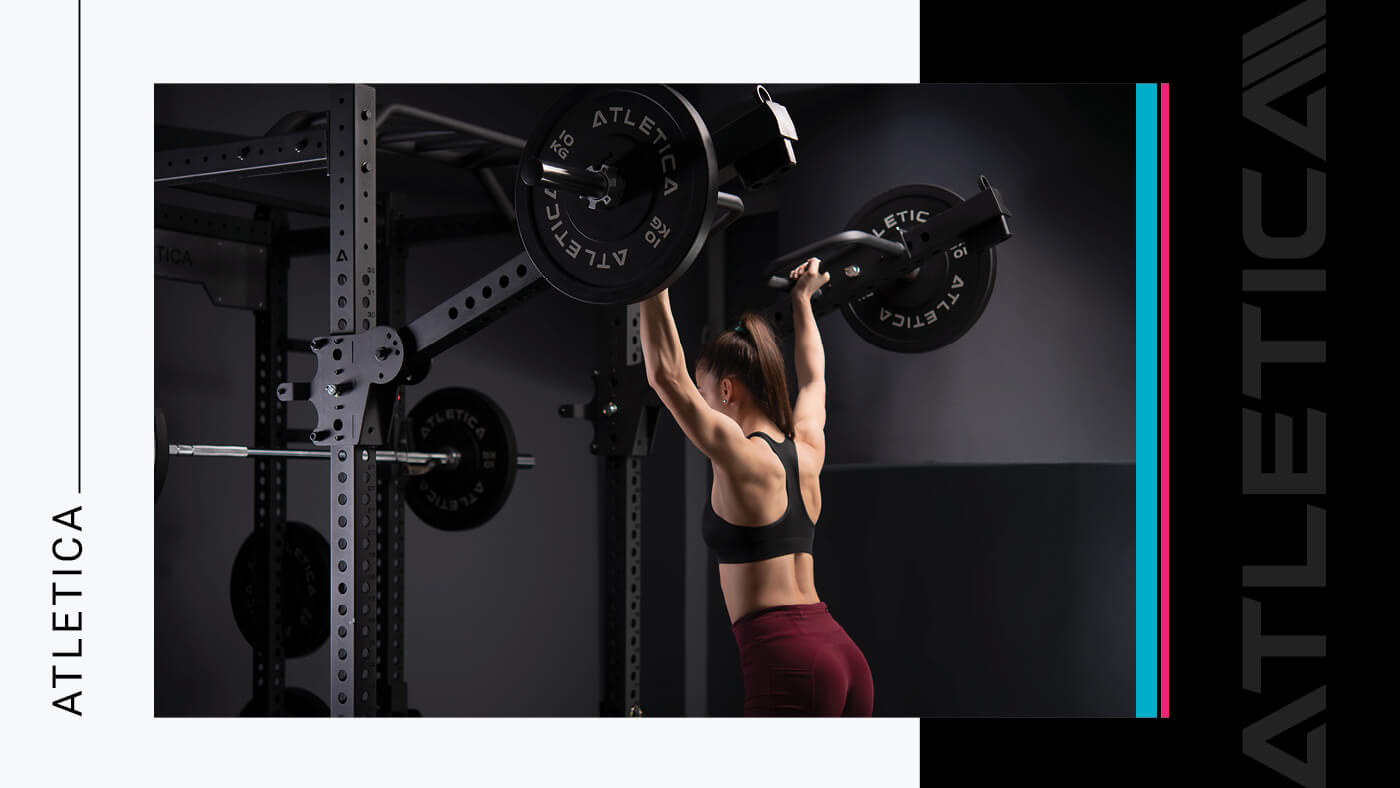 Gewichtsintensives Rücken Workout mit dem Power Rack| ATLETICA