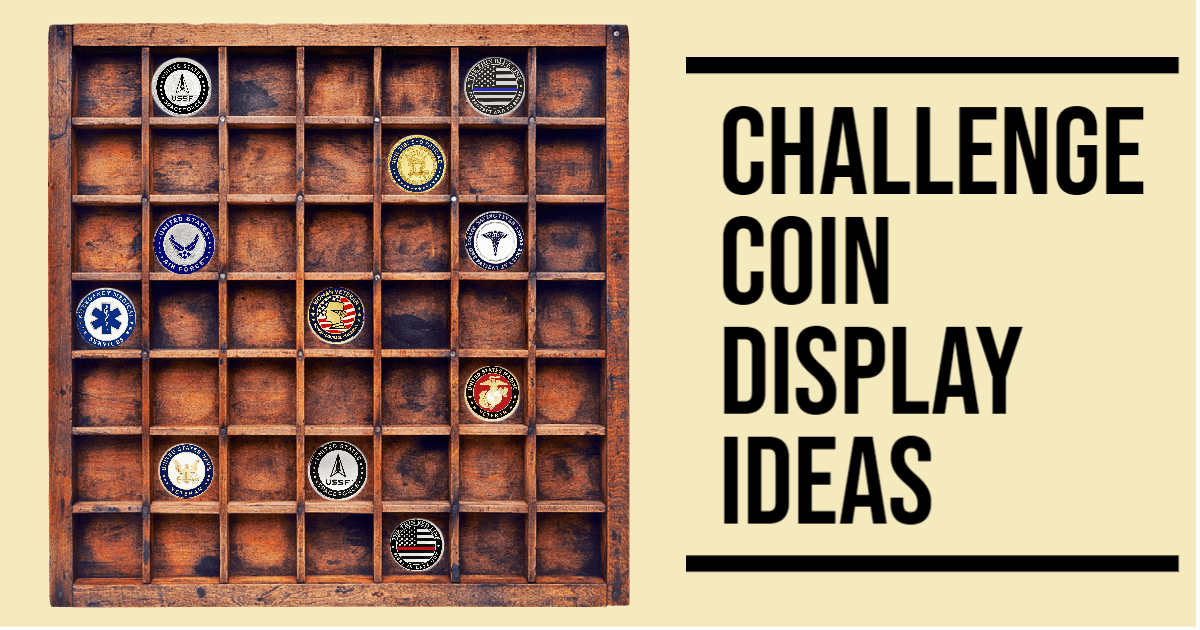 Challenge Coin Display Ideas: Showcasing Your Collection with a Custom Wood Display  Case