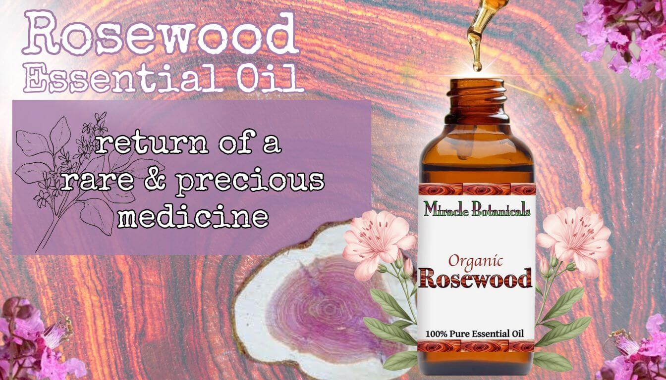 Rosewood Essential Oil: A Rare Treat