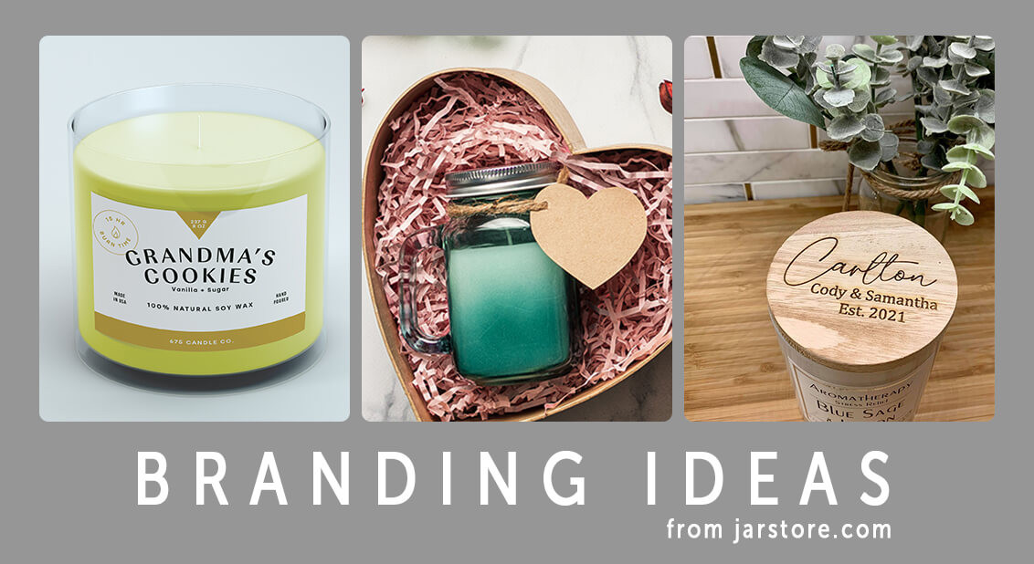 Simplistic Candle Jar Label  Candle labels design, Candle jar