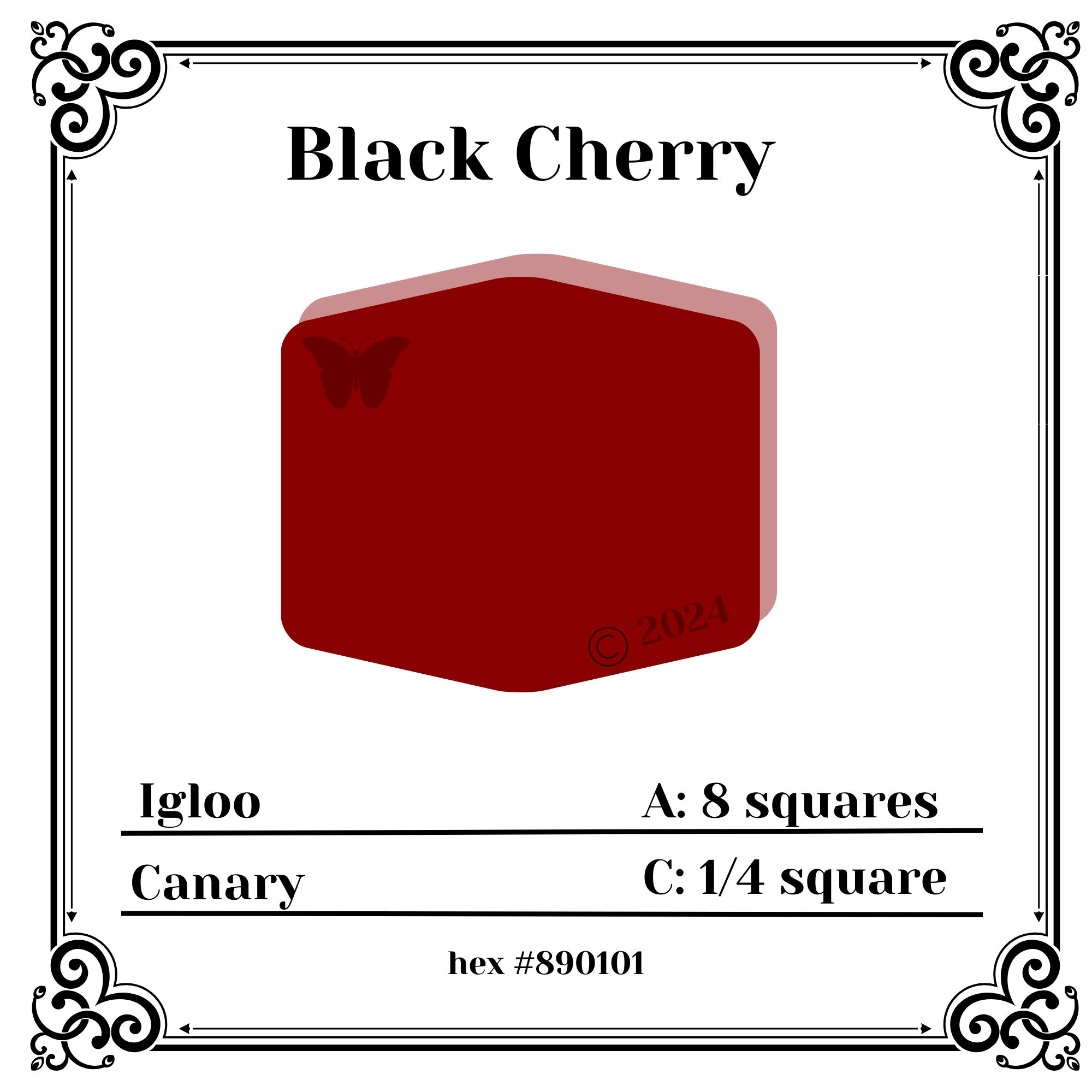 The recipe for Black Cherry Sizzle