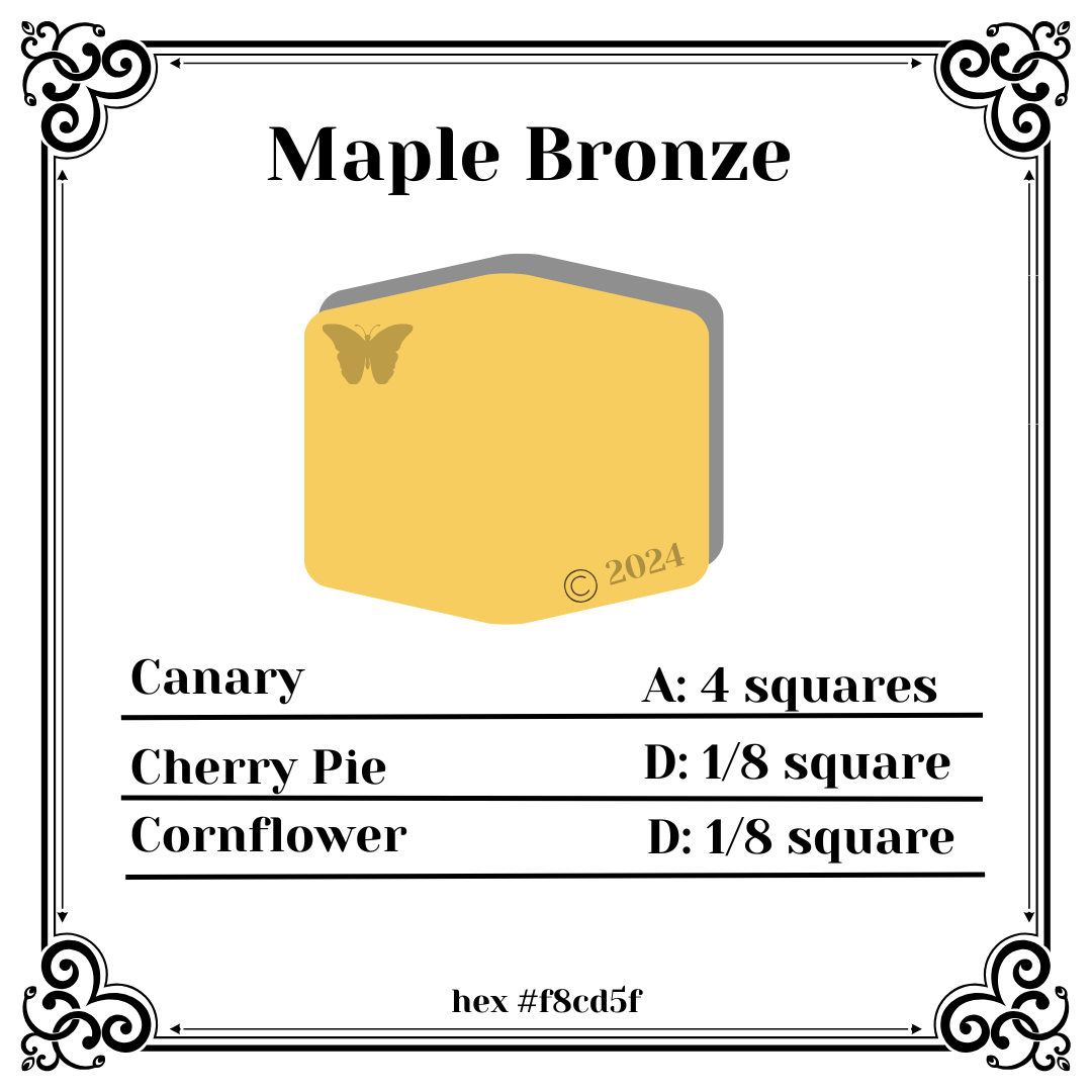 Maple Bronze Clay Colr Recipe
