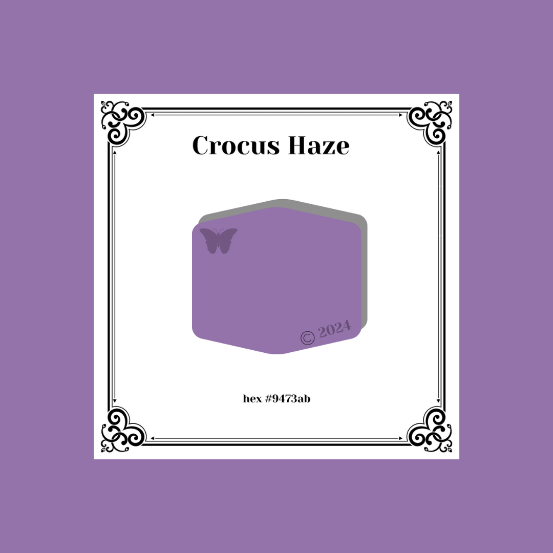 Polymer Clay FREE Crocus Haze Color Mixing Instructions