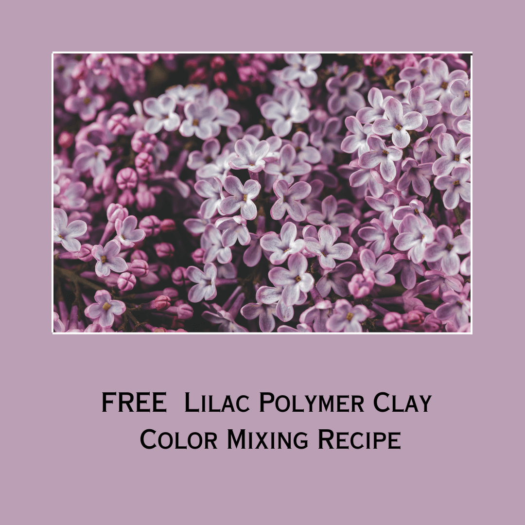 Spring Lilac: FREE Polymer Clay Mixing Recipe