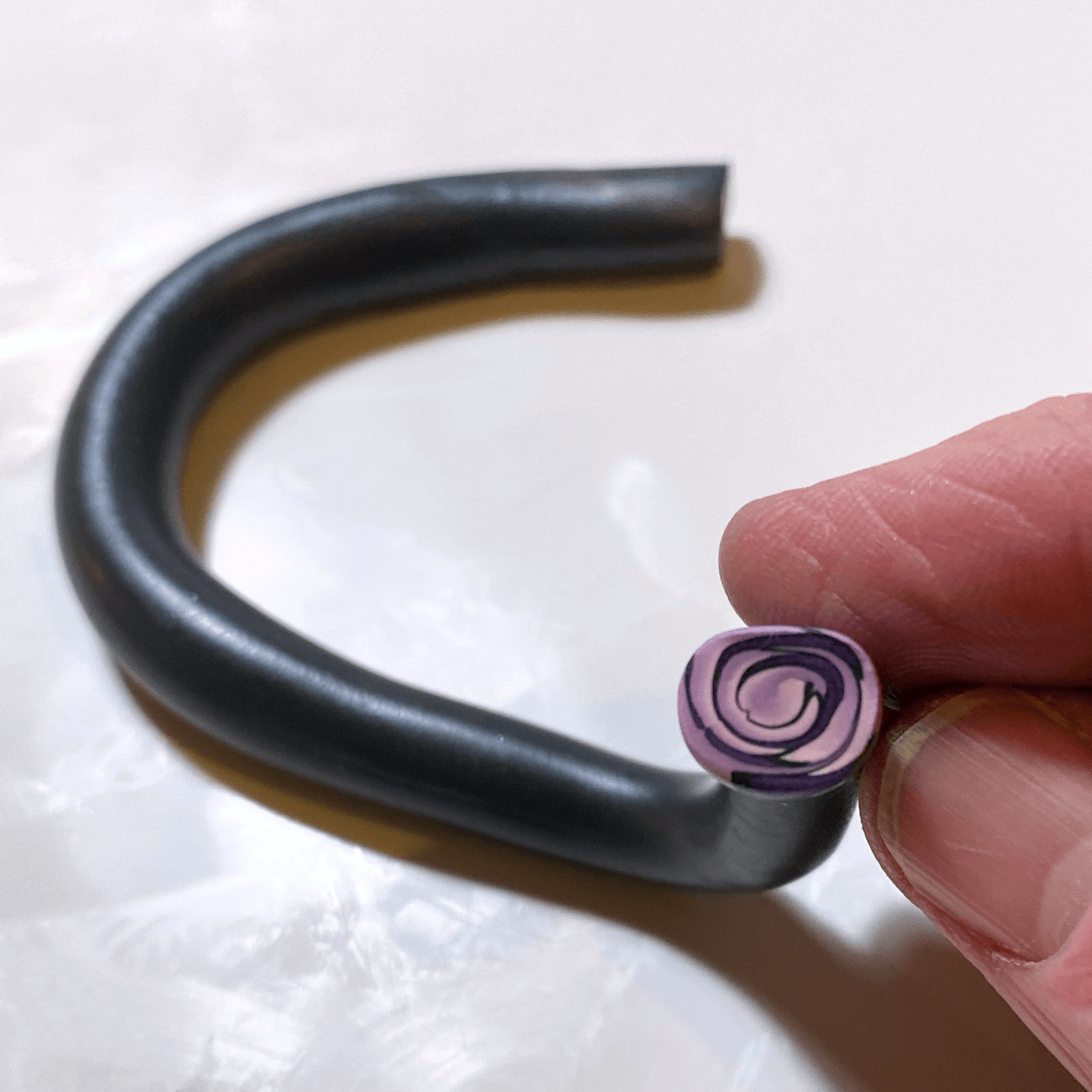 Polymer Clay Rose Cane: Serendipity and Recycling