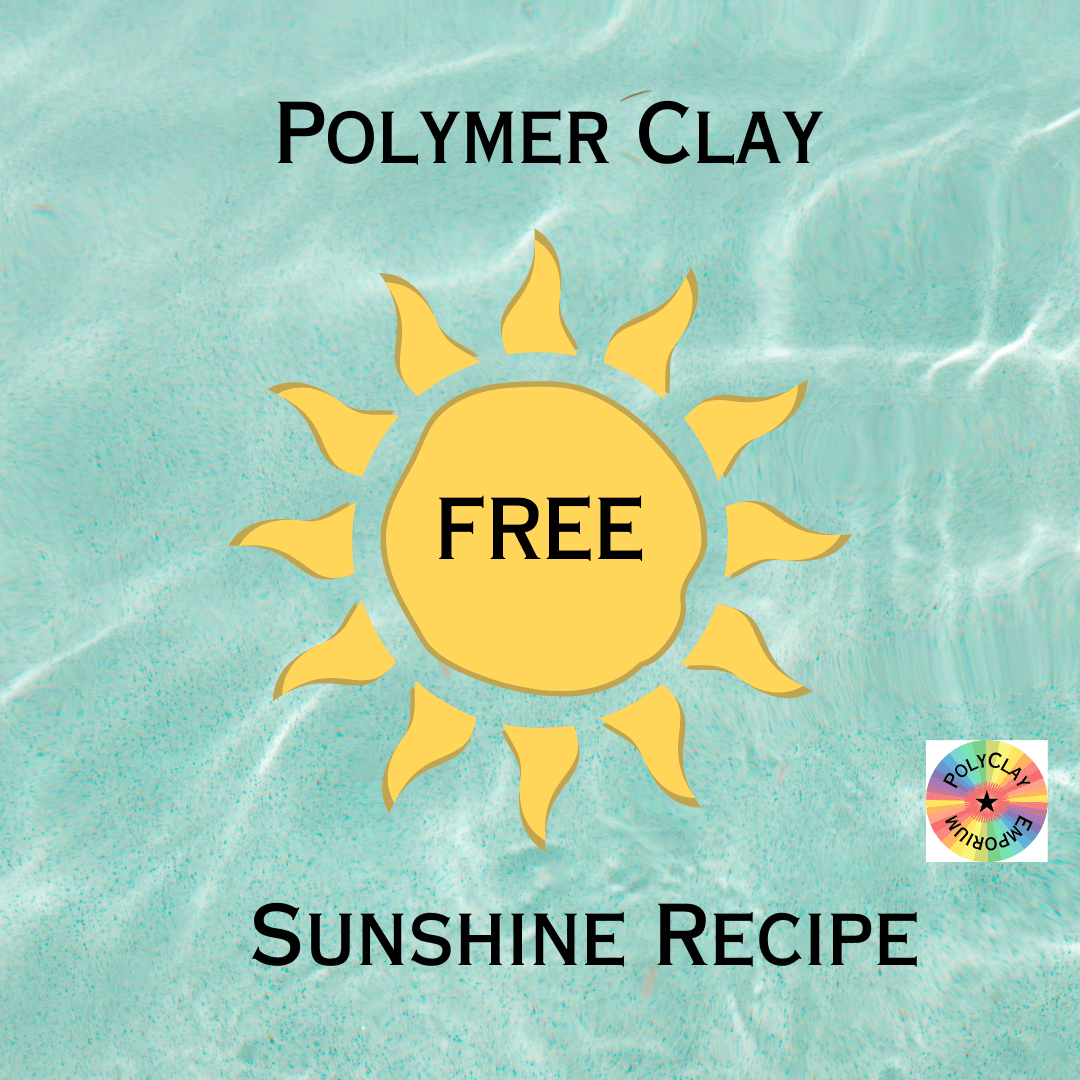 Free Polymer Clay Mixing Recipe for Summer Sun