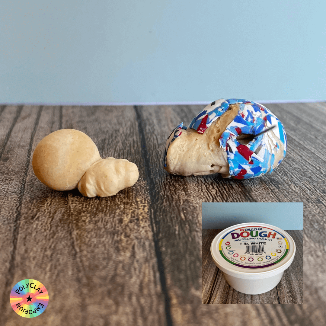 The unsuccessful polymer clay hollow bead