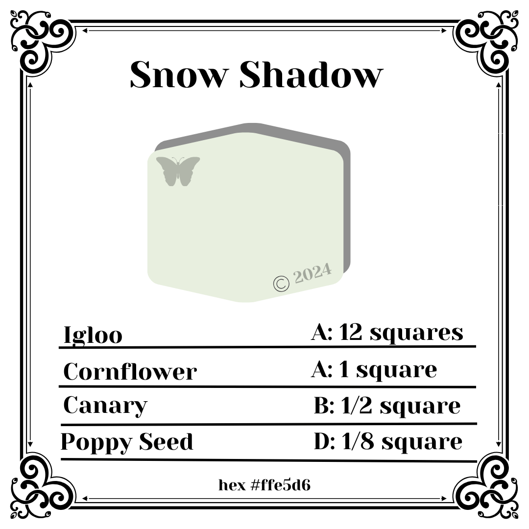 snow shadow recipe