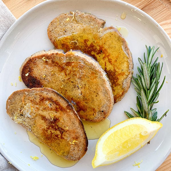 Rosemary Lemon French Toast