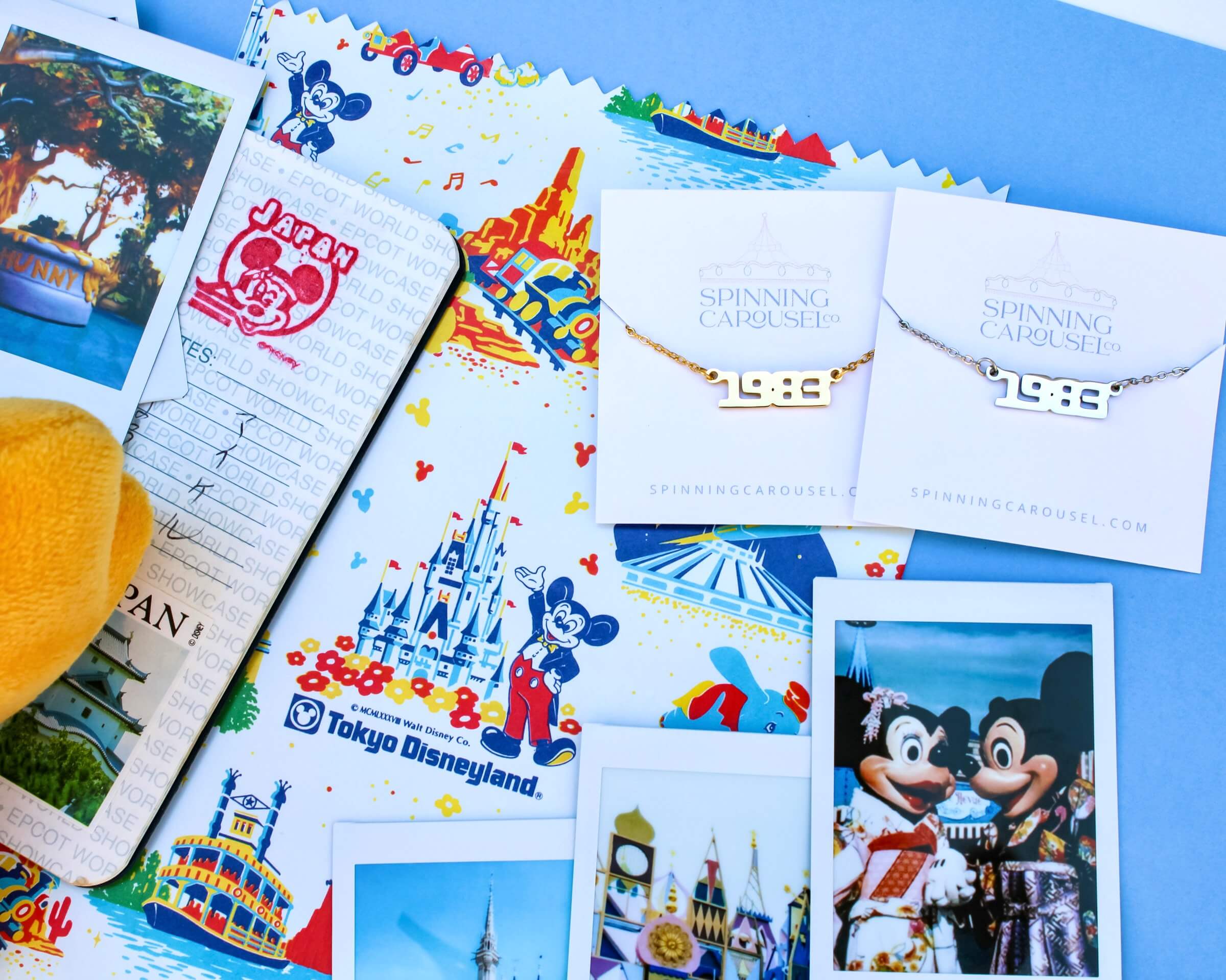 World of Wonder Necklace - Inspired by International Disney Parks, Tokyo Disneyland
