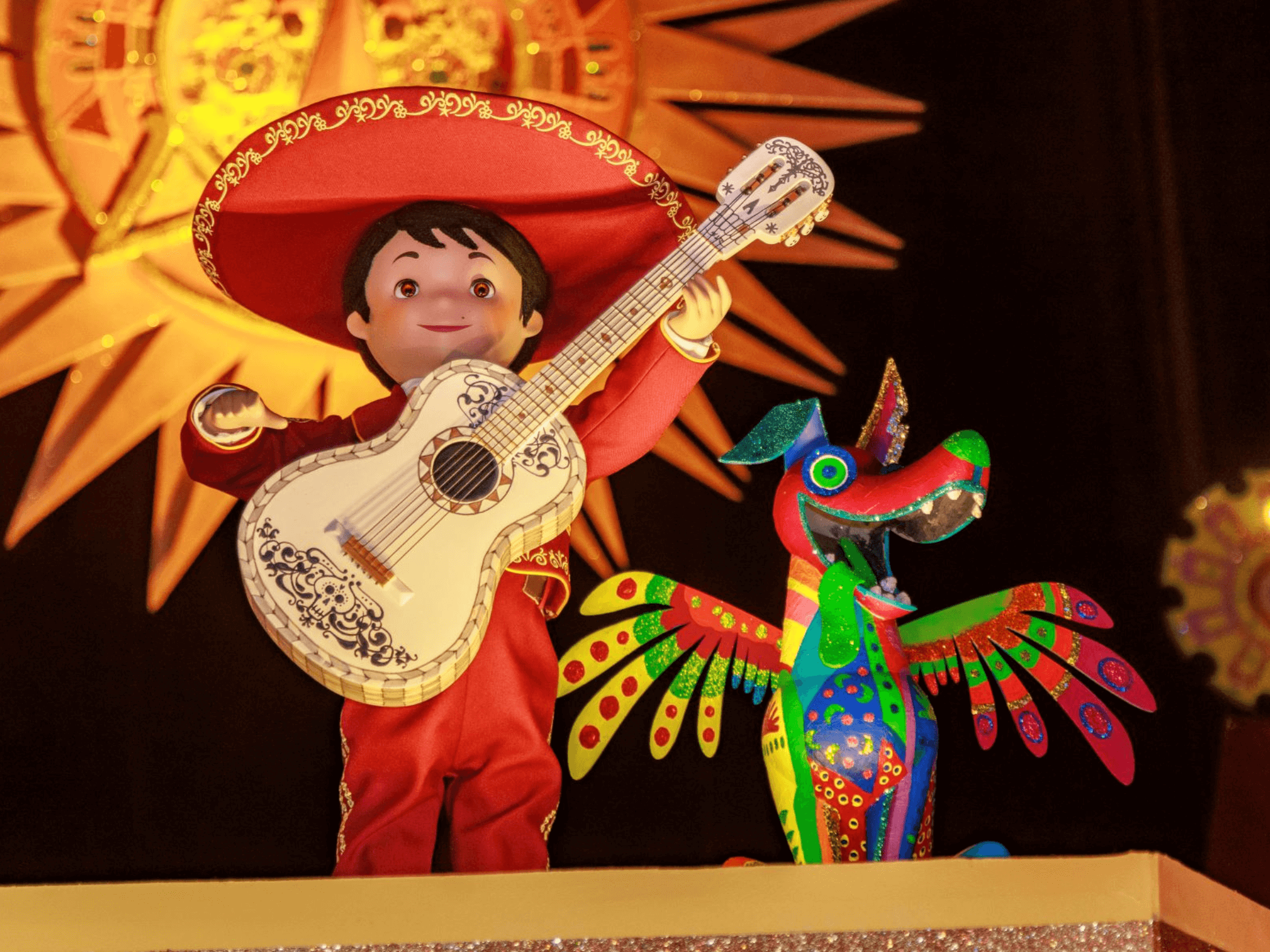 Miguel and Daunte on It's A Small World in Disneyland Park