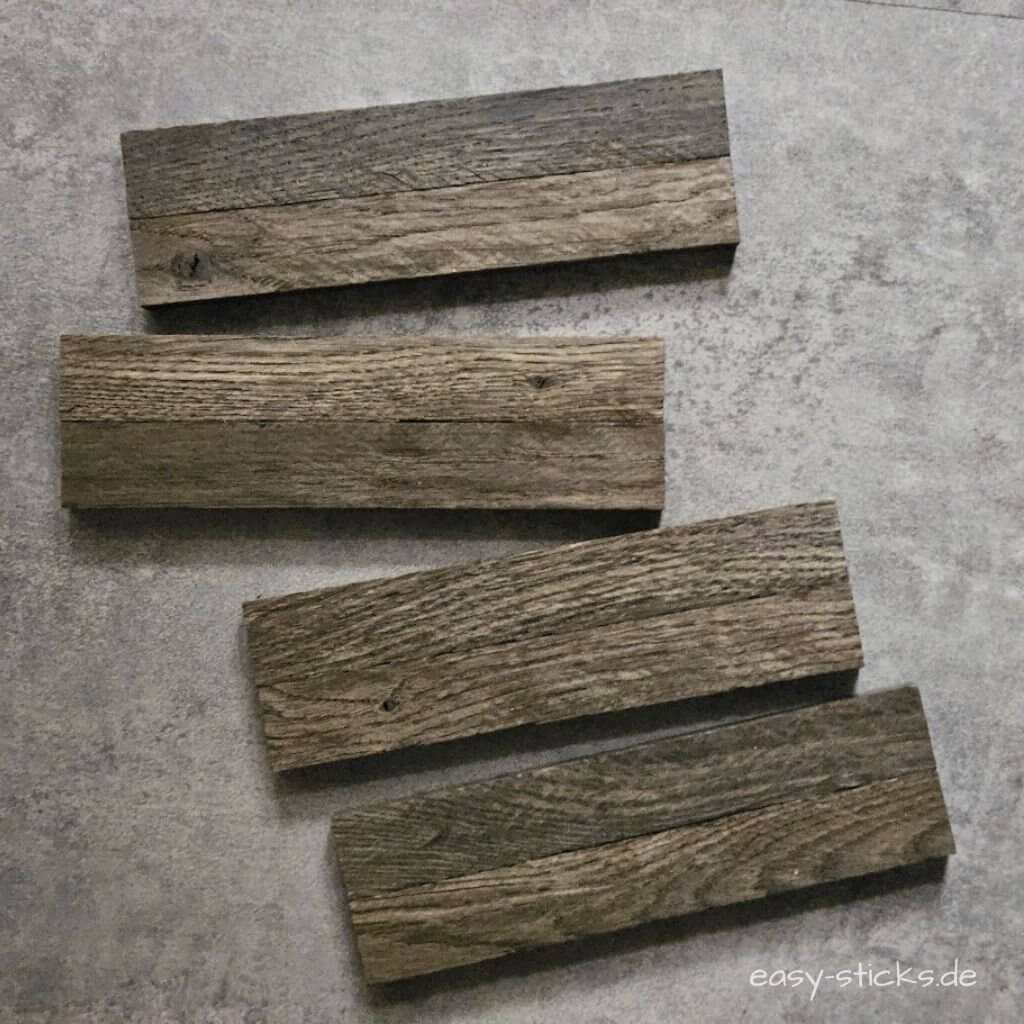 Bastelanleitung Weihnachts-Leuchtbild – Easy-Sticks mit Holzleim zusammenkleben