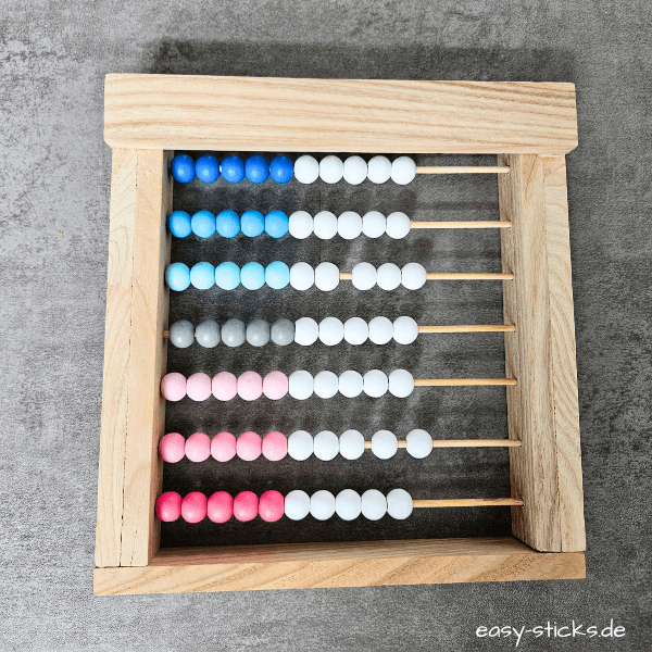 Holzperlen Spielzeug basteln