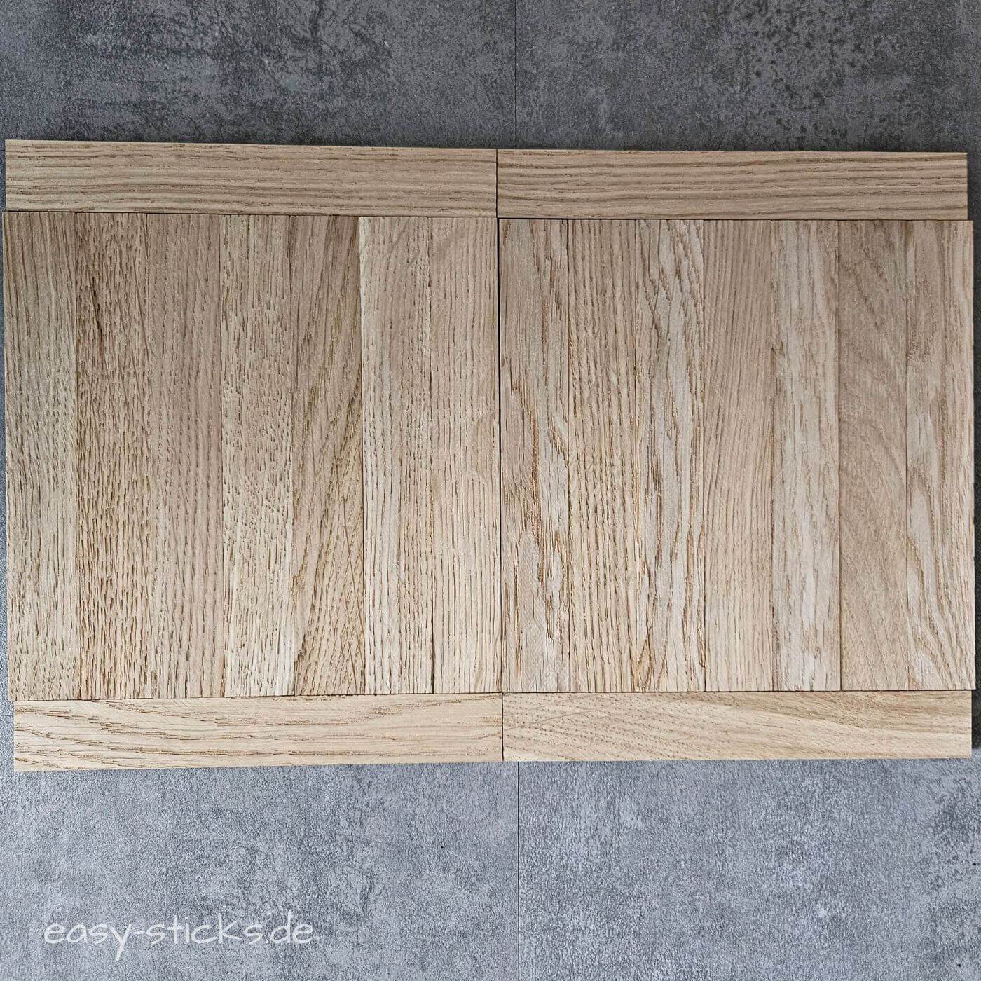 Boden aus Holz Basteln