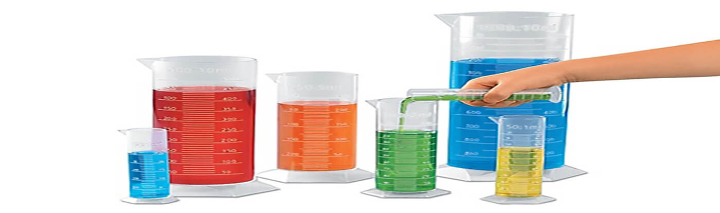 Plastic Measuring Cup for liquid and solid multi-purpose with easy color  readings inside and out