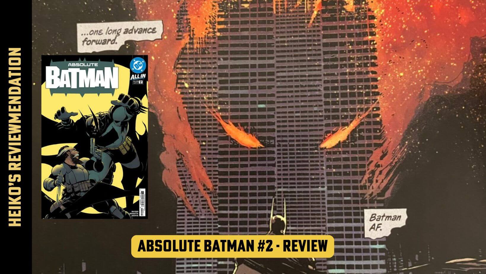 Absolute Batman #2 by Scott Snyder - Review