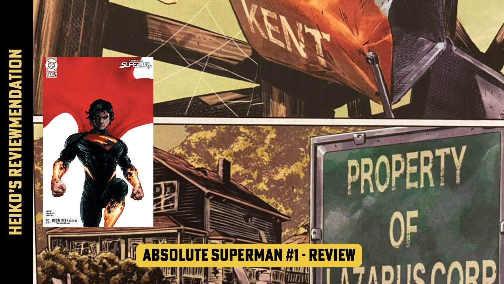 Absolute Superman #1 by Jason Aaron