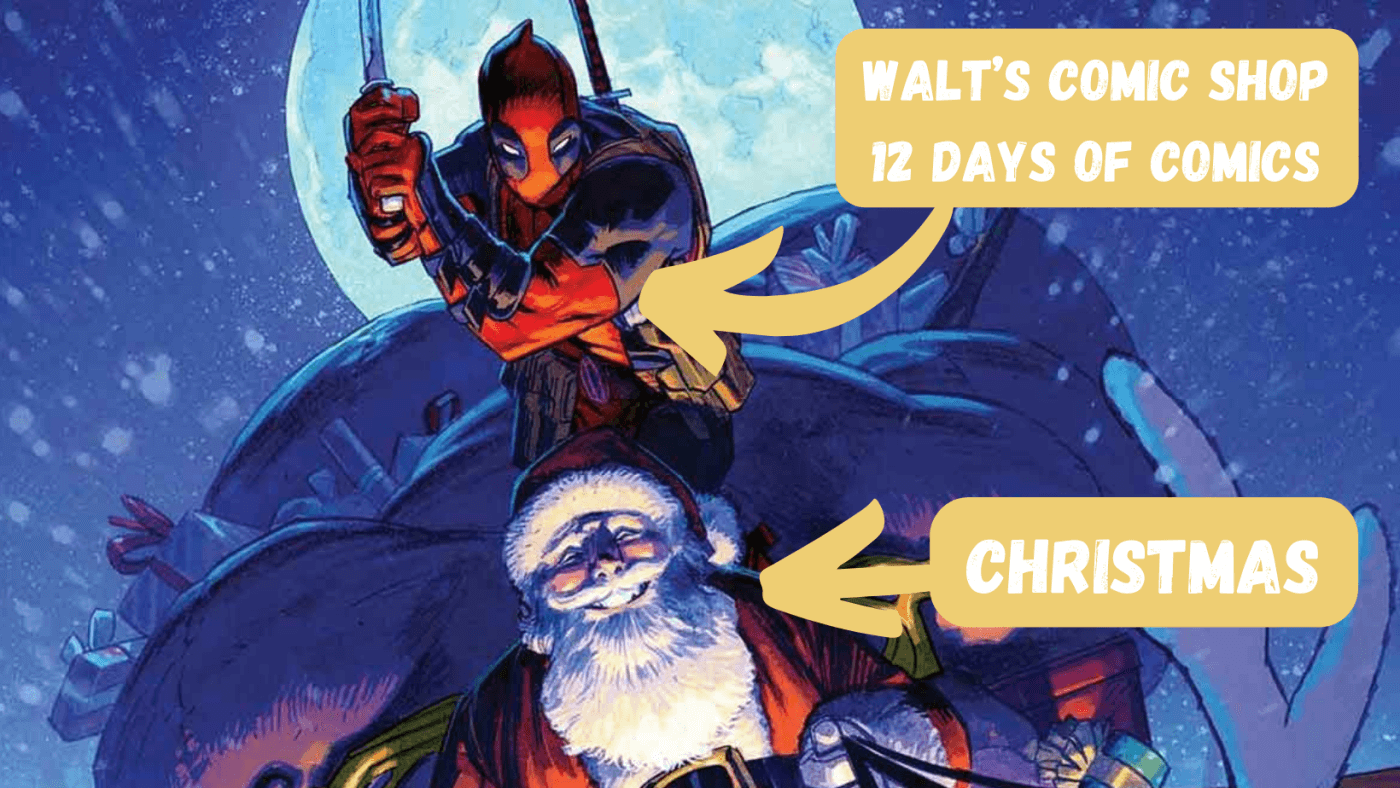 Welcome to our 12 days of Comics Giveaway!