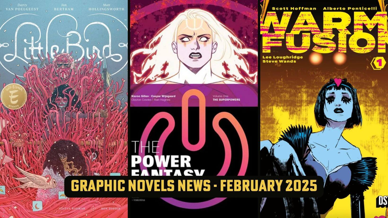 Graphic Novel News - February 2025