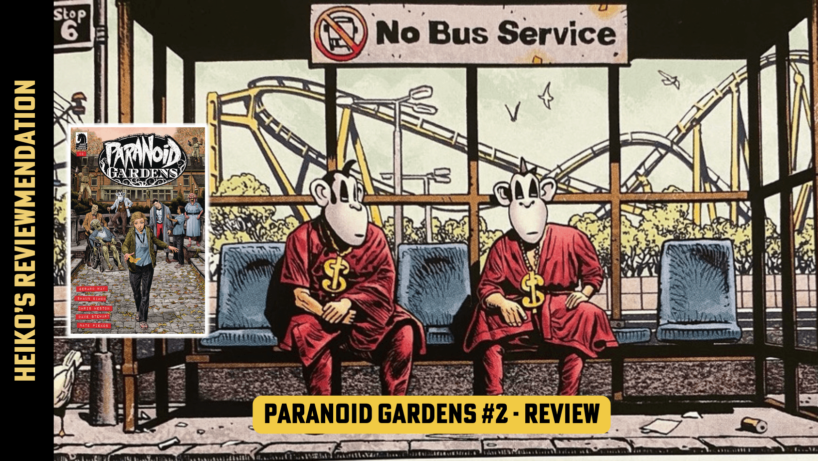 Paranoid Gardens #2 by Gerard Way - Review