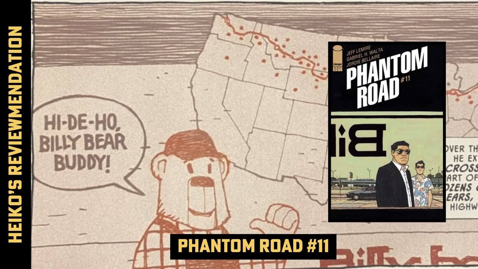 Phantom Road #11 by Jeff Lemire - Review
