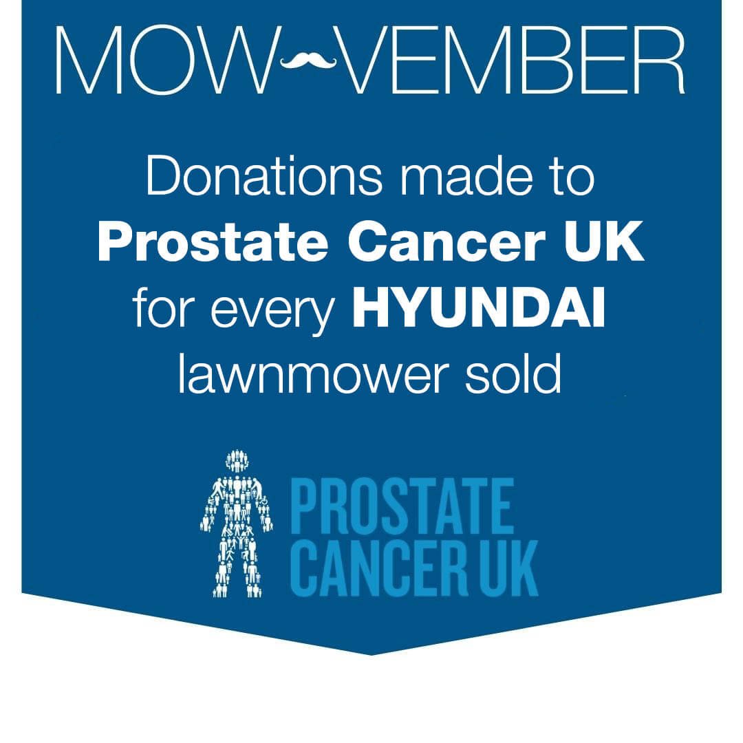 Hyundai Power Products is Fundraising for Prostate Cancer UK