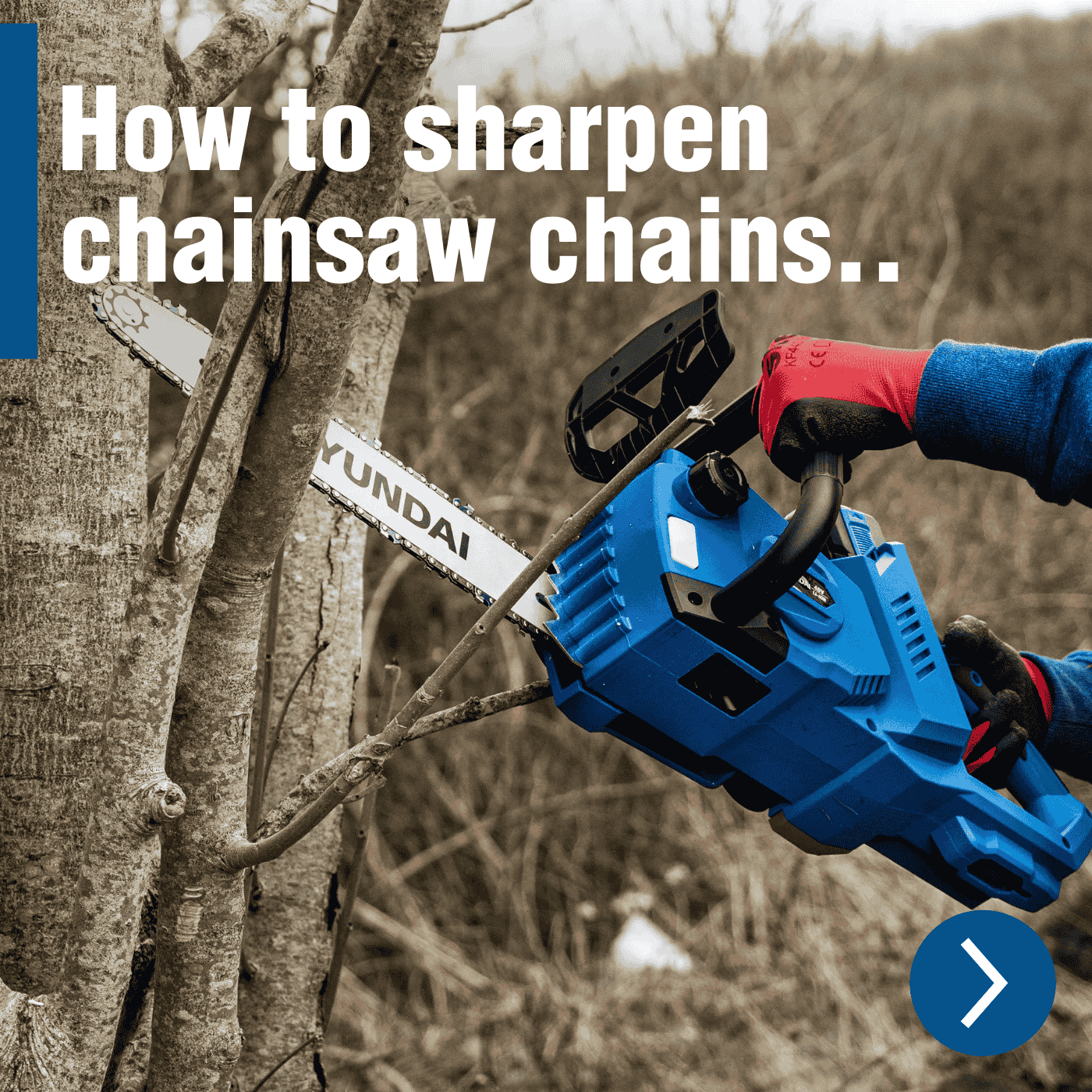 How to Sharpen Your Chainsaw in 4 Easy Steps