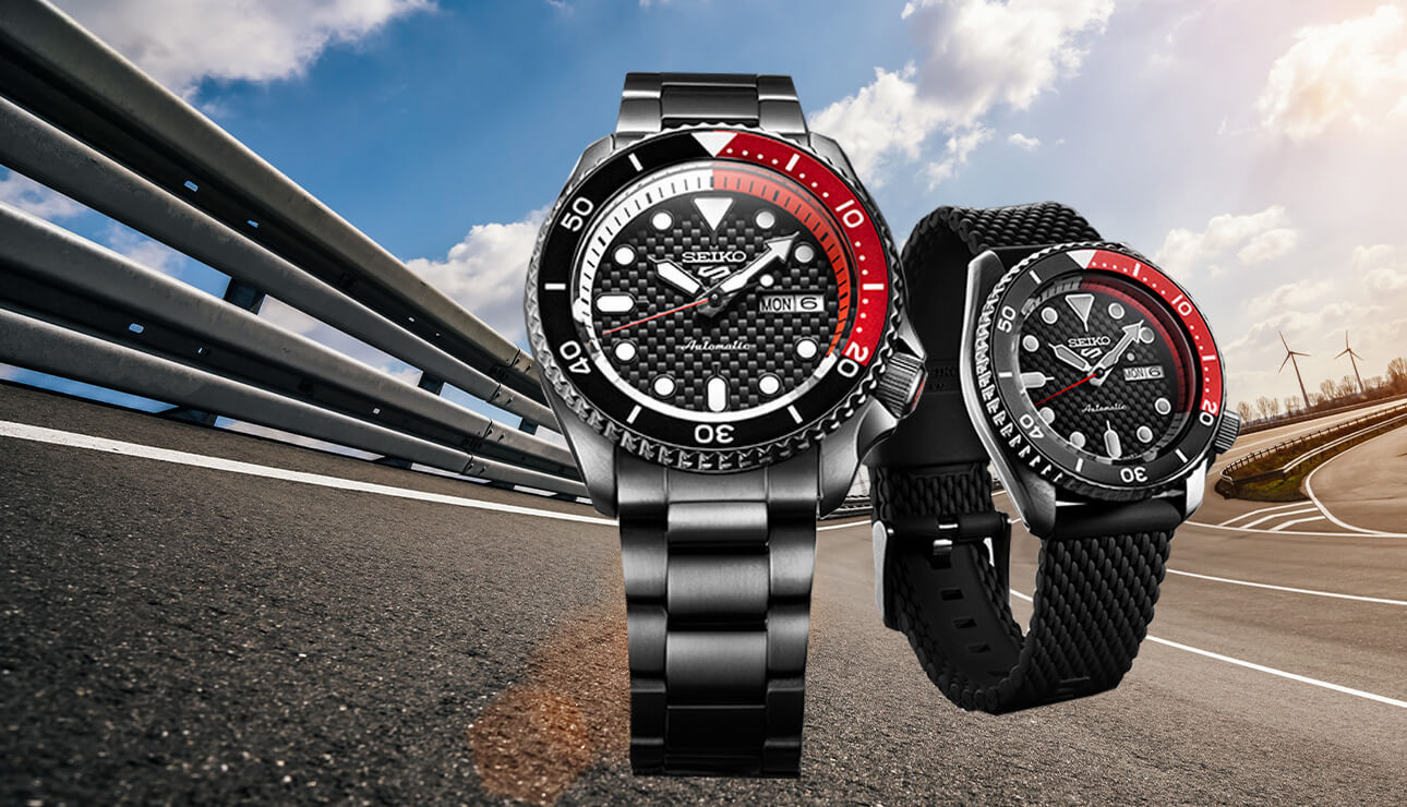 Hit The Race Track In 2023 With The Hottest Seiko 5 Supercars Watch Releases