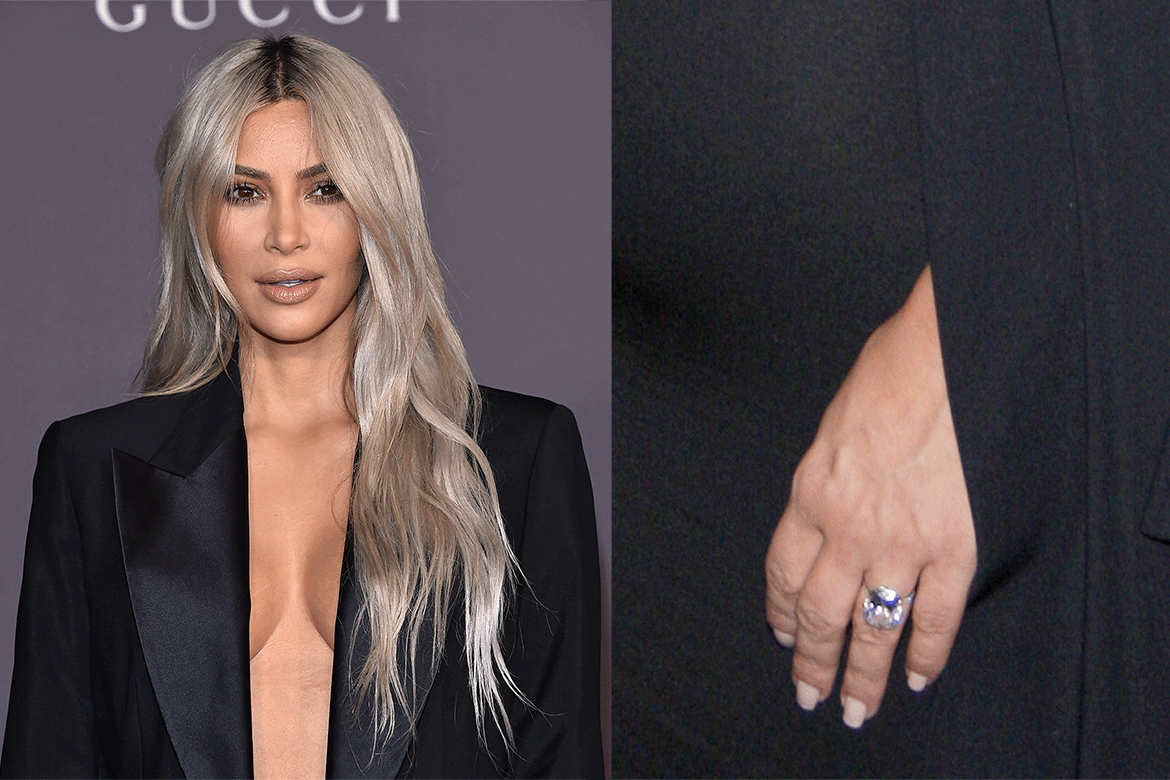 Unpacking Kim Kardashian's Engagement Rings