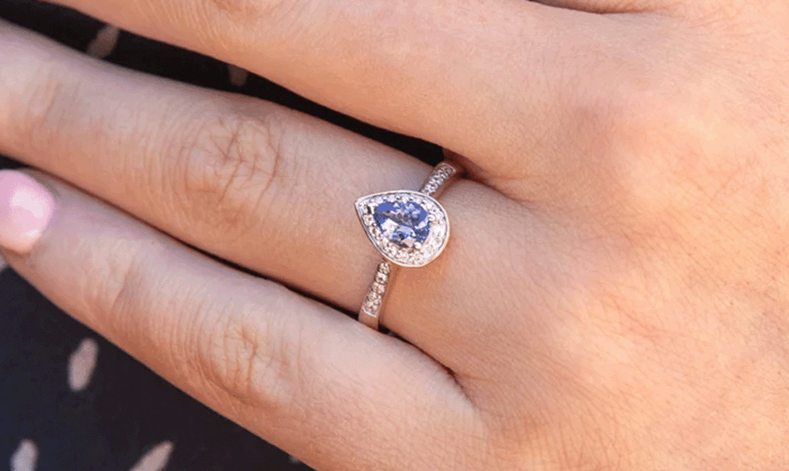 A Selection Of Our Best Tanzanite Engagement Rings