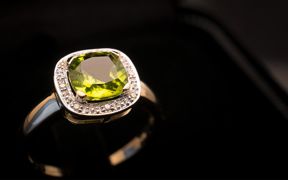 A Selection Of Our Best Peridot Engagement Rings