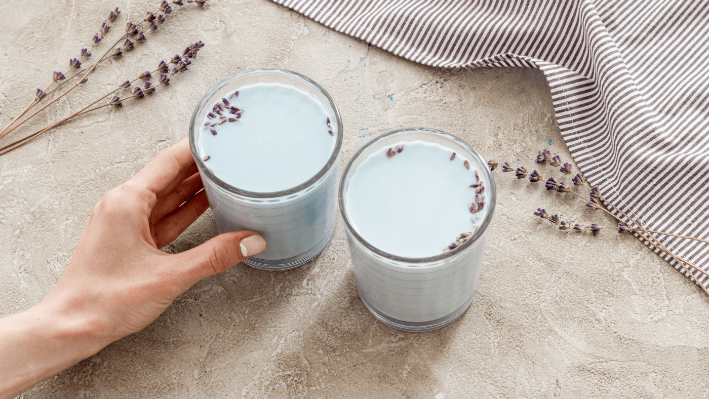 Blue Lavender Superfood Latte Recipe: Vegan and Delicious
