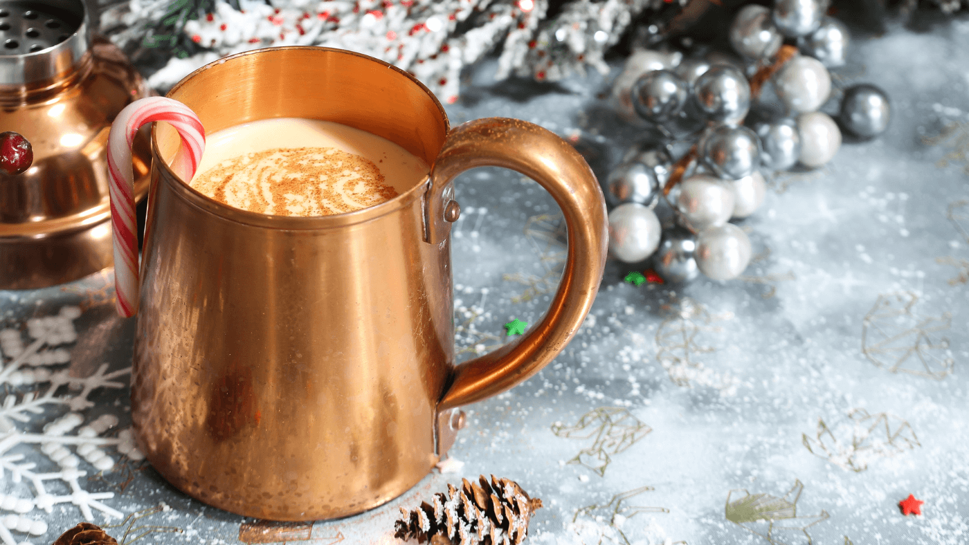 Festive Holiday Eggnog Latte Recipe