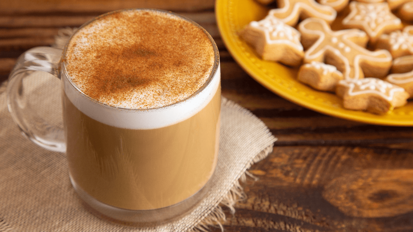 Gingerbread Oatmilk Chai Latte
