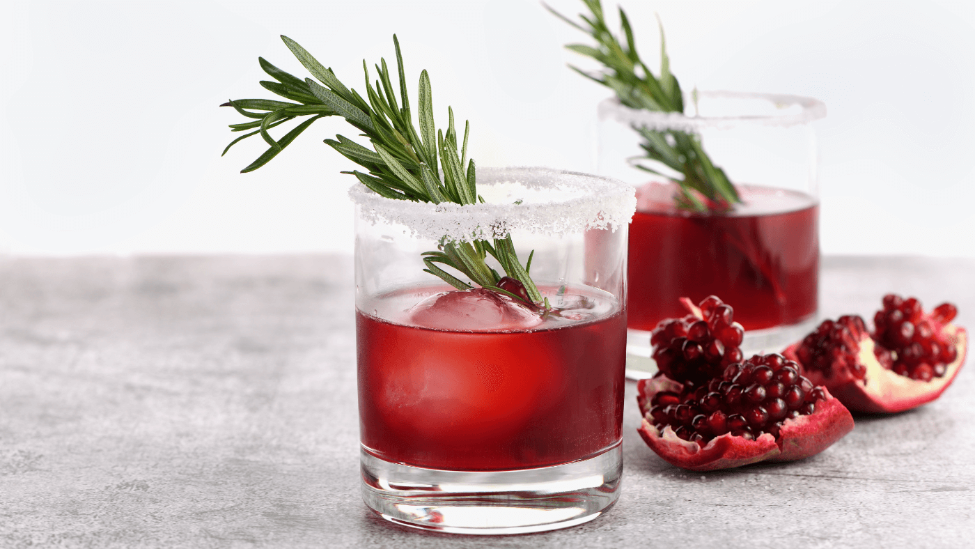 Spicy Pomegranate Ginger Paloma