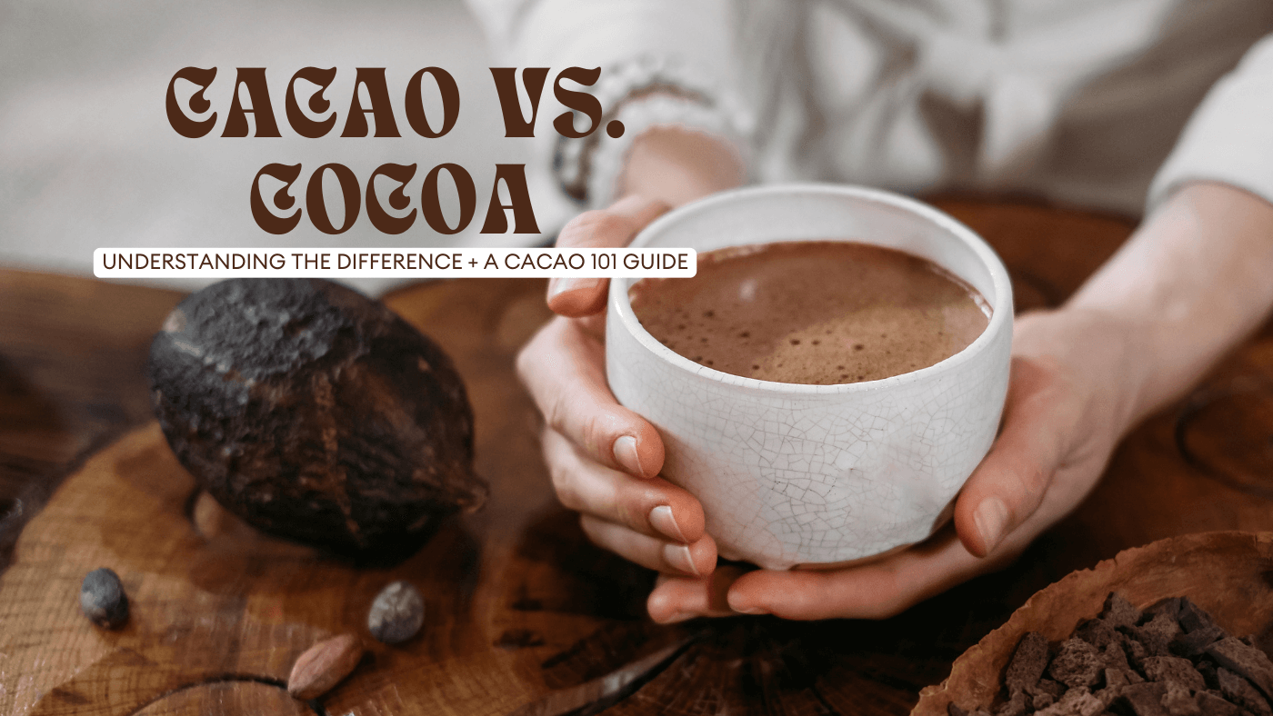 Cacao 101: Cacao vs. Cocoa + Understanding the Difference