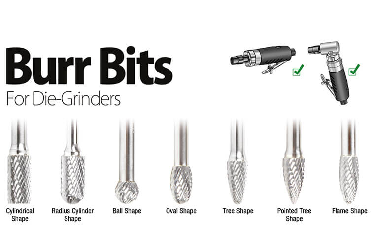Carbide Burr Bits for Die Grinders: How to Choose and Use Them